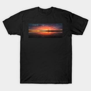 Bold sunset after storm T-Shirt